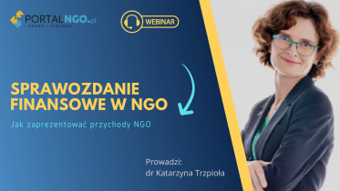 Sprawozdanie finansowe NGO za rok 2023. Ujęcie przychodów