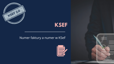 Numer faktury a numer w KSeF