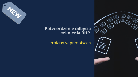 Potwiedzenie odbycia szkolenia BHP